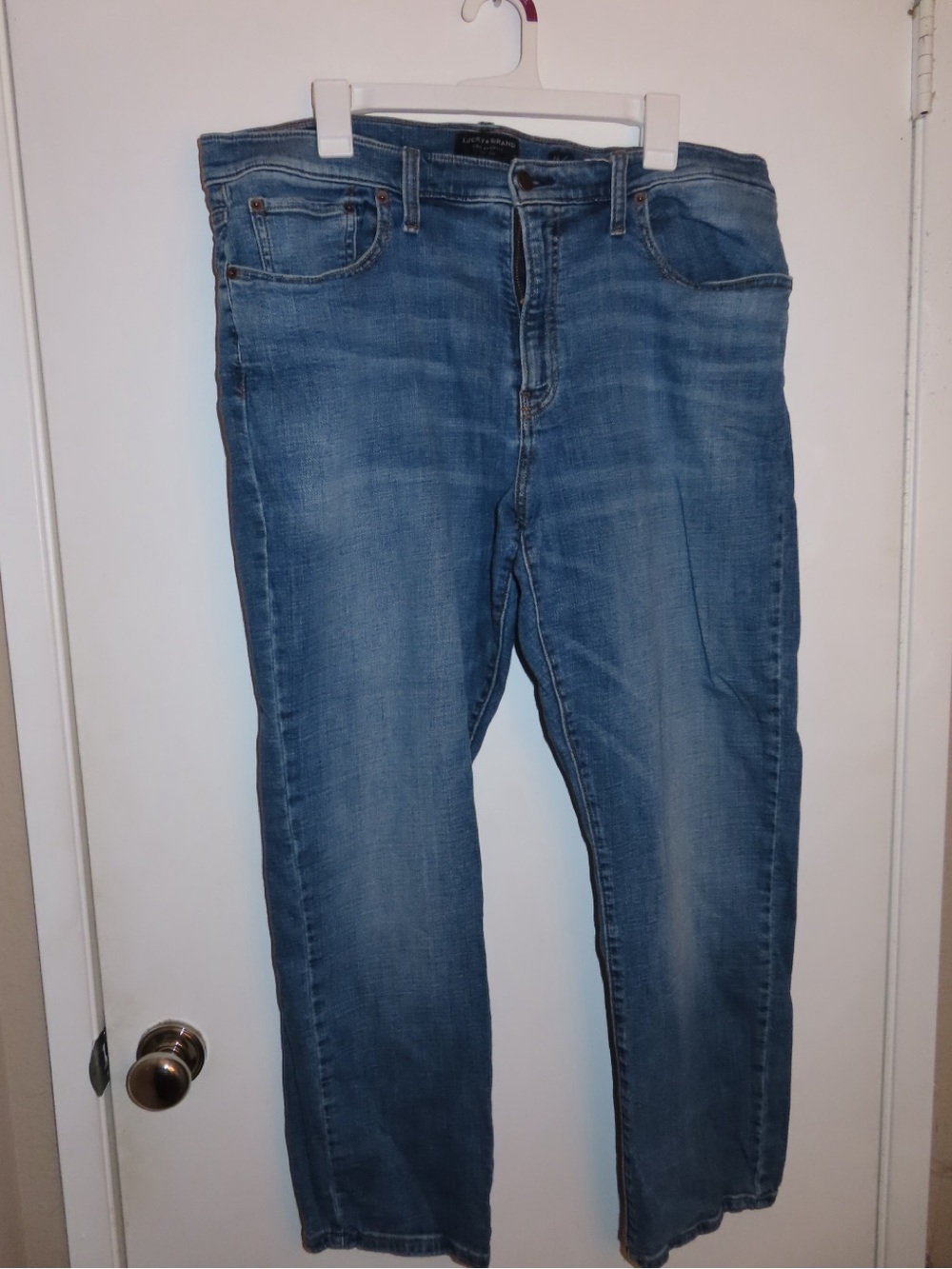 Lucky Brand Men's Blue Straight Jeans